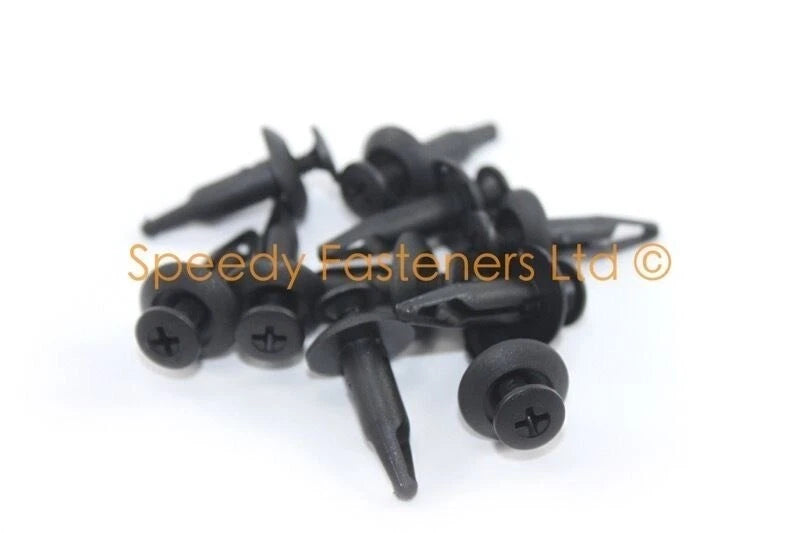 10x Interior Door Edge Front Grill Grille Plastic Screws for Lotus Elise