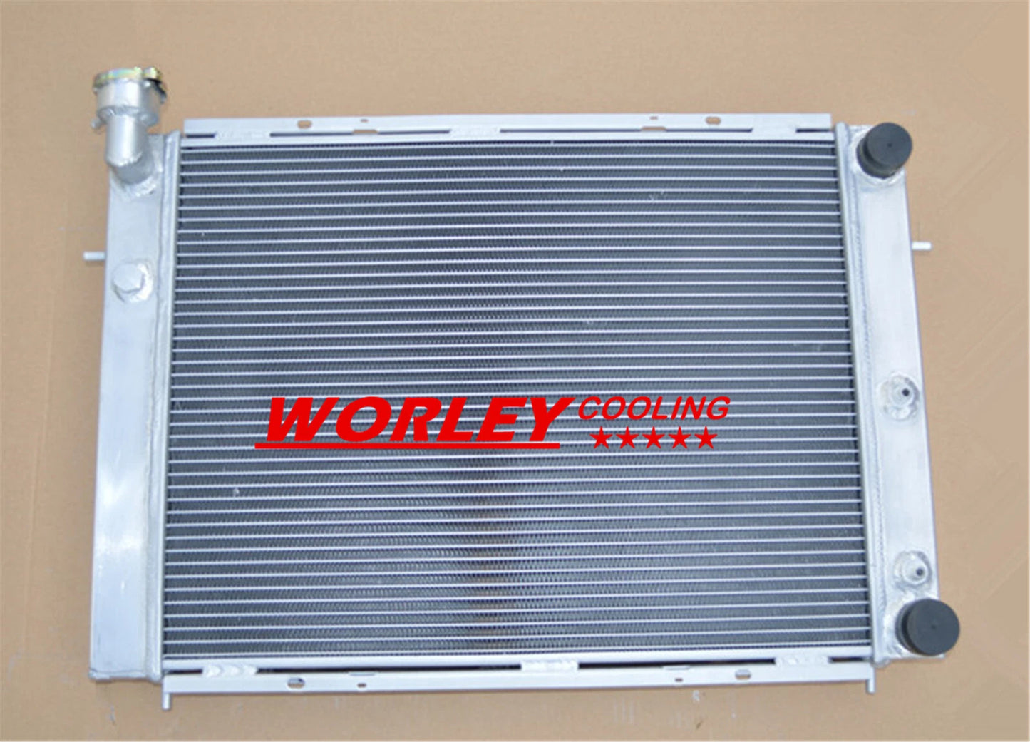 VIC-2ROW Aluminum Radiator + Shroud + Fan for Holden Commodore VL (1986-1988)