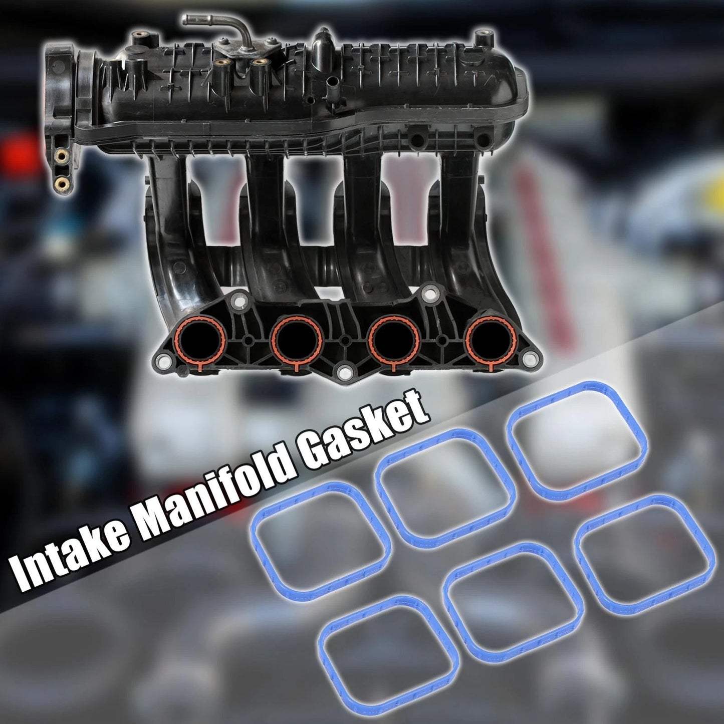 6 x Engine Intake Manifold Gasket for Chevrolet Cadillac