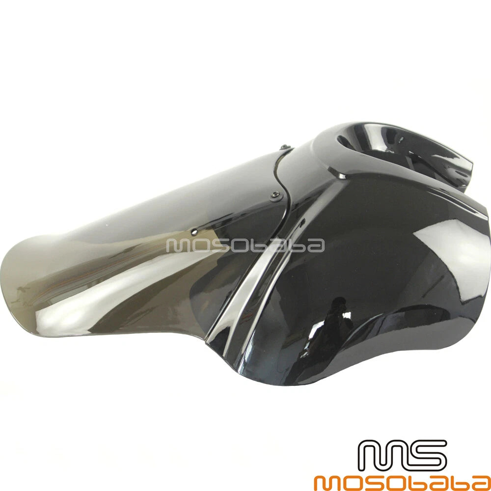 15" Windscreen Front Headlight Fairing for Harley Dyna FXDLI FXRP (2006-2017)