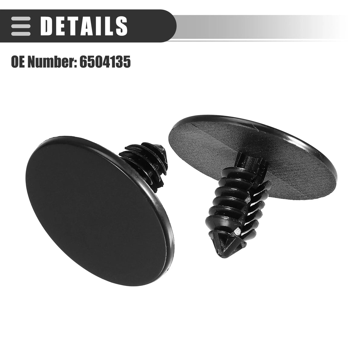 30 x Headliner Hood Insulator Retainer Push Pin Clip for Dodge