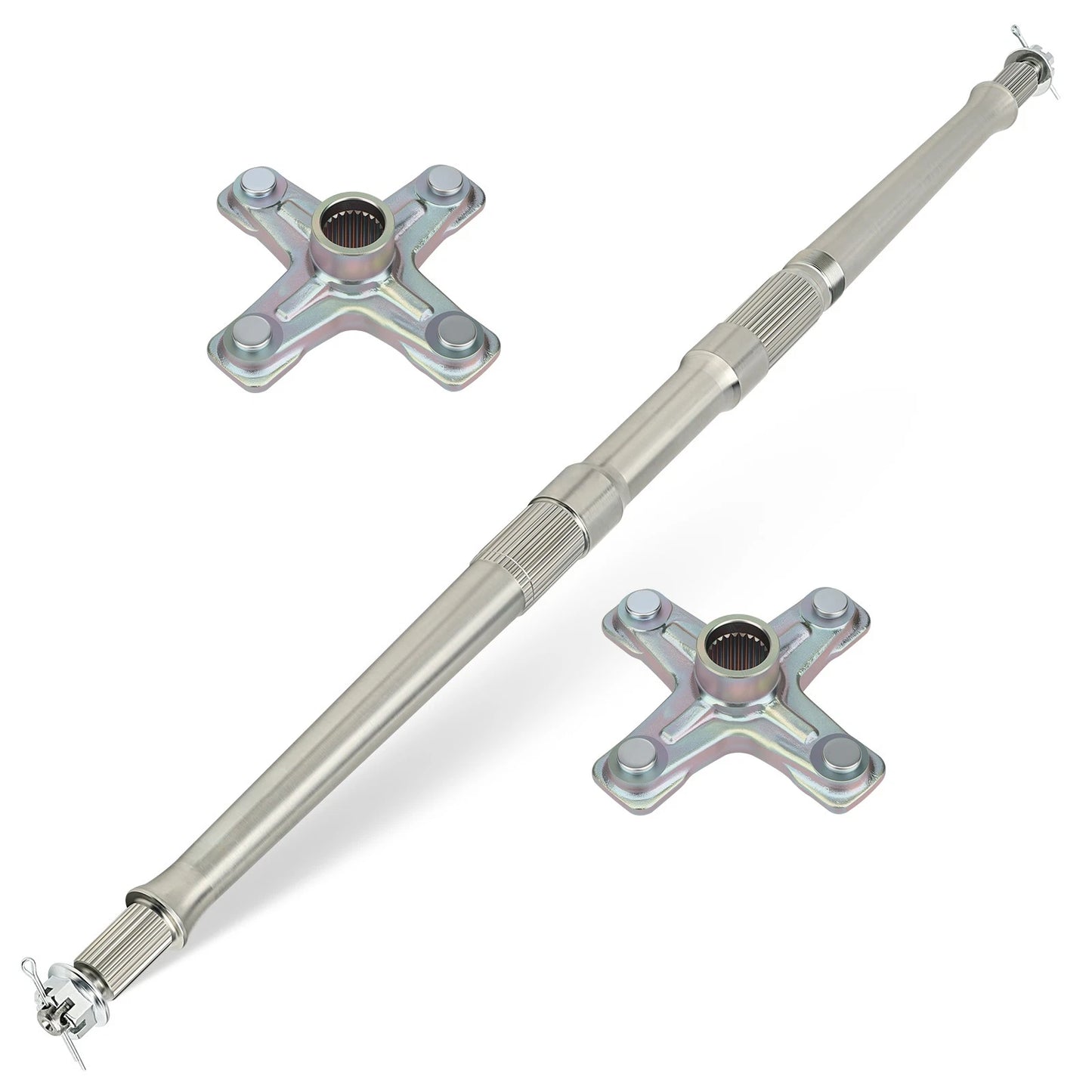 Rear Axle Shaft w/ Wheel Hub & Nut Pin for Yamaha YFZ450 (2004–2005)