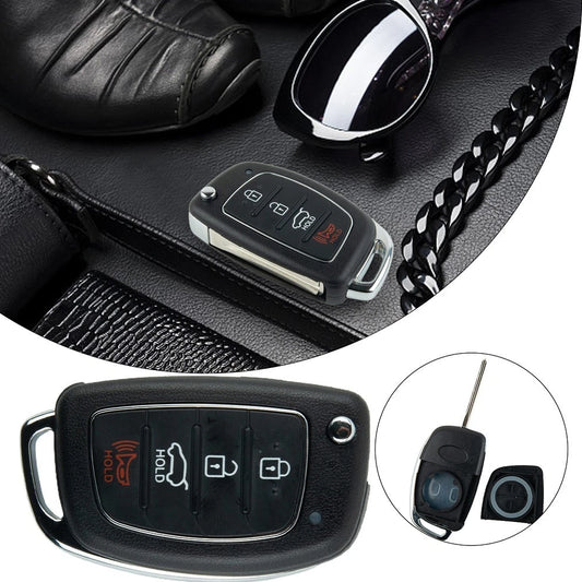 1x ABS Remote Key Shell 4-Button Resistant Grinding for Hyundai Sonata