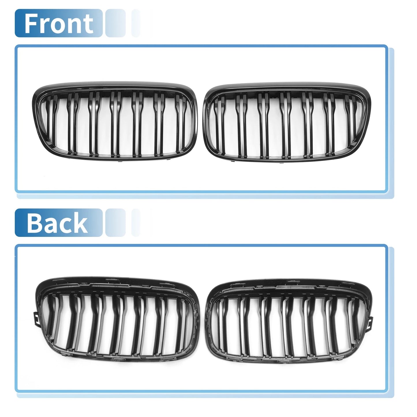 Front Upper Bumper Grille for BMW 2 Series ActiveTourer (2014-2021)