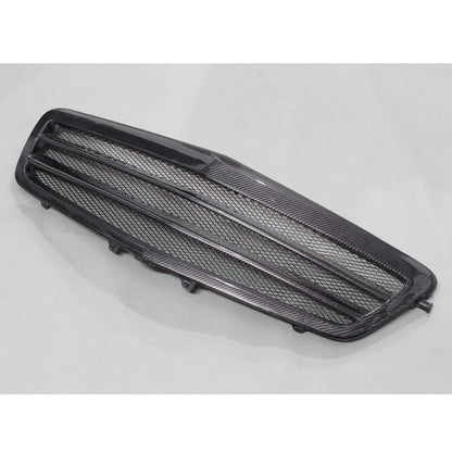 REAL Carbon Fiber Refit Front Bumper Grille Grill for Benz E-Class W212 2010-13