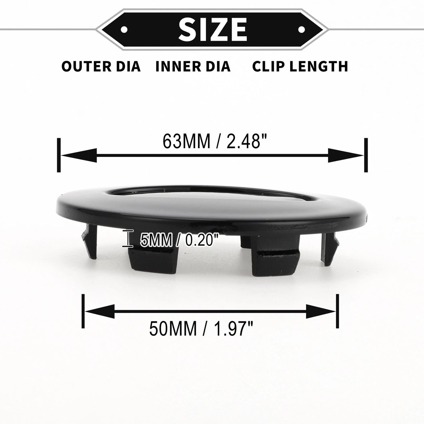 63mm Wheel Hub Center Cap for Land Rover Discovery