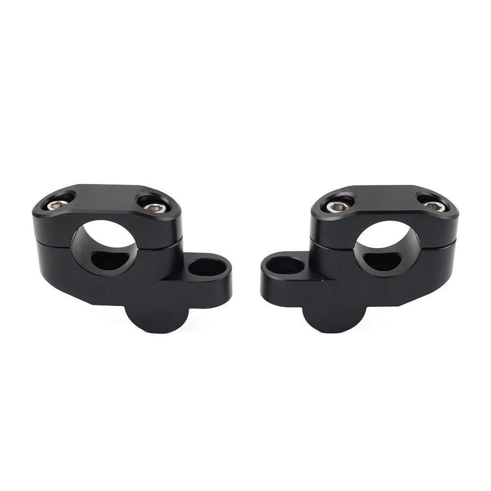 25mm Offset Handlebar Clamp Mount for Honda, Suzuki, Yamaha, Kawasaki