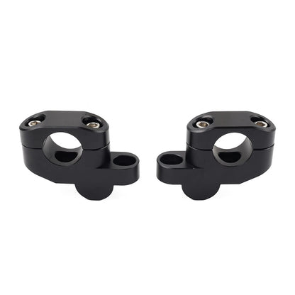 25mm Offset Handlebar Clamp Mount for Honda, Suzuki, Yamaha, Kawasaki