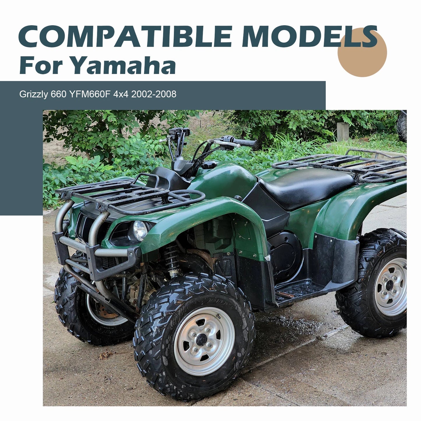 Air Box Lid Cover & Seal for Yamaha Grizzly 660 YFM660F 2002-2008