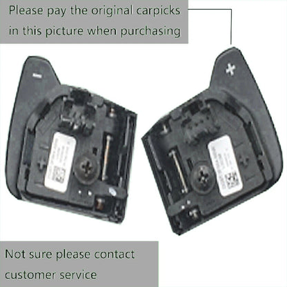 Silver Steering Wheel Shift Paddle Shifter Extension for Ford Mondeo, Taurus, Edge (2013-2023)
