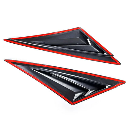 Rear Side Vent Window Scoop Louver Trim for Hyundai Elantra Sedan (21-24)