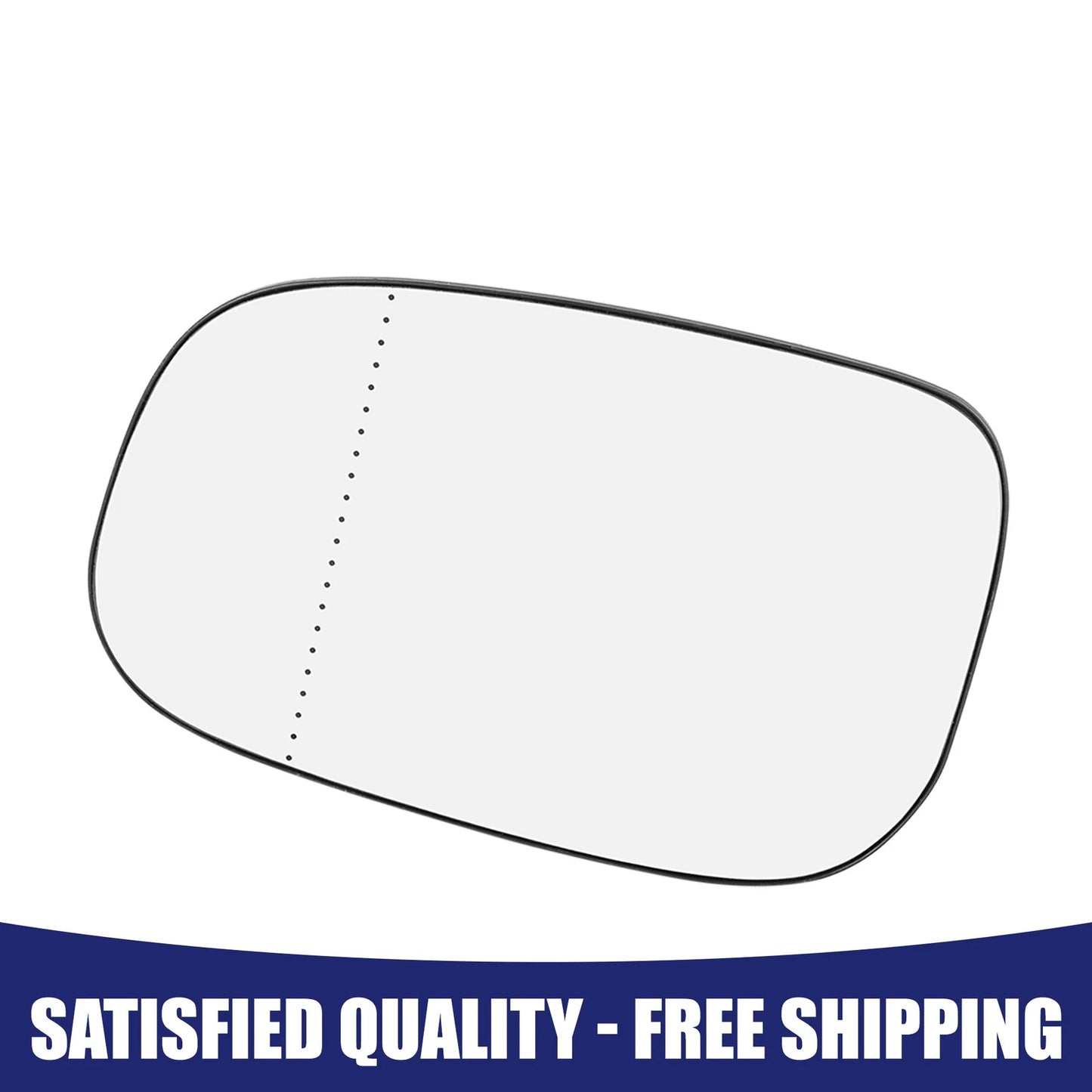 Left Driver Side Mirror Glass with Backing for Volvo