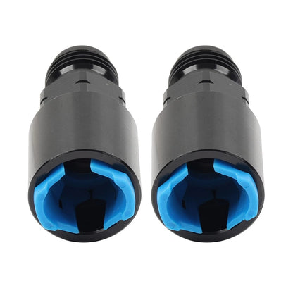 6AN Male to 5/16" Female Quick-Disconnect EFI Fuel Rail Fitting