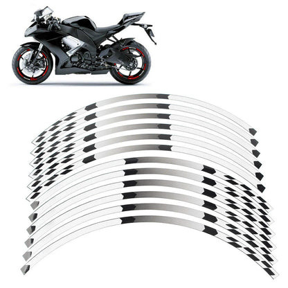 17" Rim Stripes Wheel Tape Decals for KAWASAKI NINJA 1000/R/SX 250/R 300