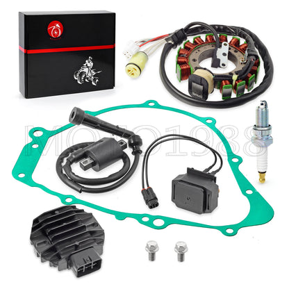 Stator Rectifier Ignition Coil and Relay for YAMAHA GRIZZLY 600 (1999-2001)