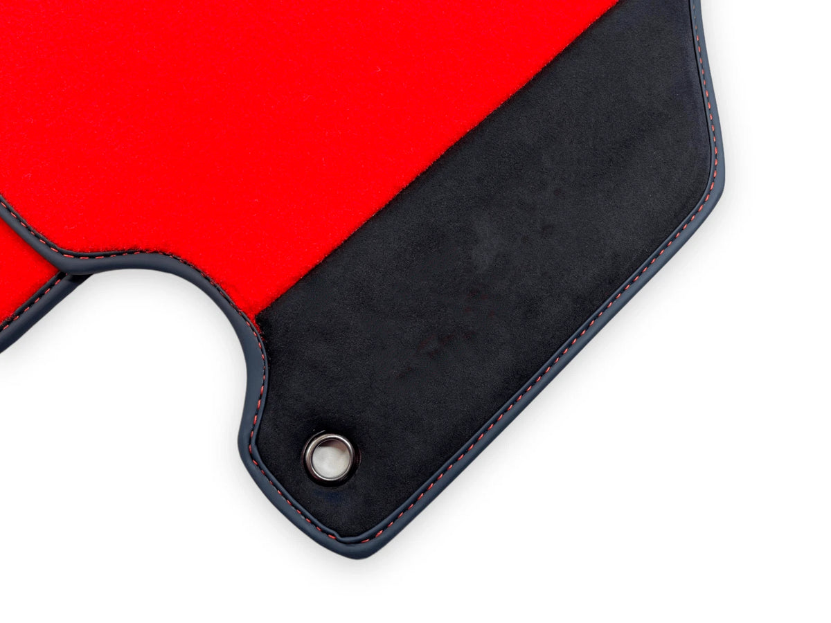 Floor Mats for Ferrari 360 Modena with Alcantara 360 Emblem (1999-2005)