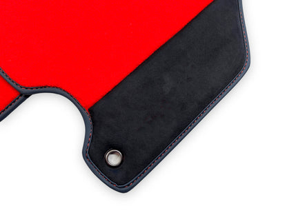Floor Mats for Ferrari 360 Modena with Alcantara 360 Emblem (1999-2005)