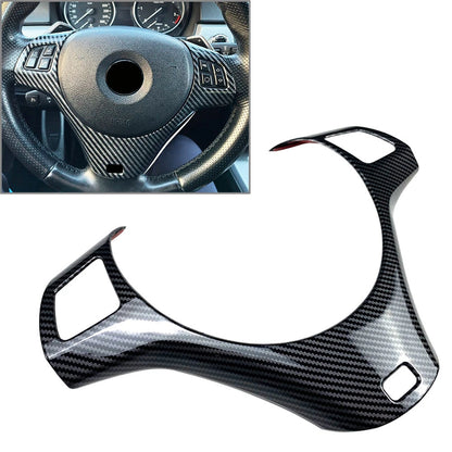 Carbon Fiber Steering Wheel Cover for BMW 3 Series E90 E91 E92 E93 (2005-2012)