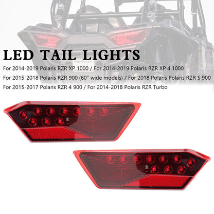 LED Tail Lights for Polaris RZR Turbo 1000 XP 900 (2014-2019)