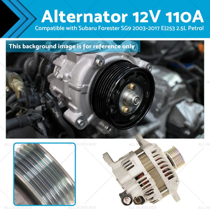 12V 110A Alternator for Subaru Forester (2003-2017)