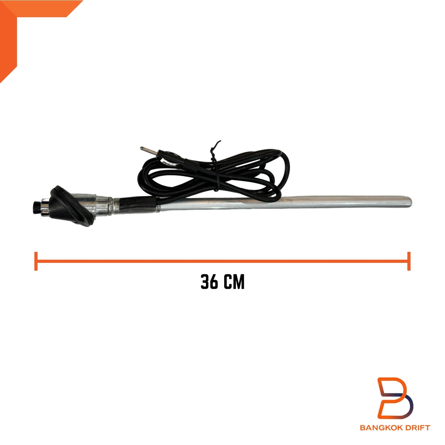 Top Manual FM AM Radio Antenna Guard for Toyota Hilux Ute (1997-2004)