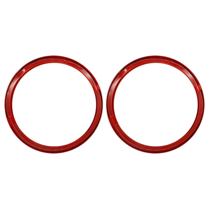 2 x Air Conditioning Outer Vent Rings Trim Covers for Toyota Subaru (N/A)