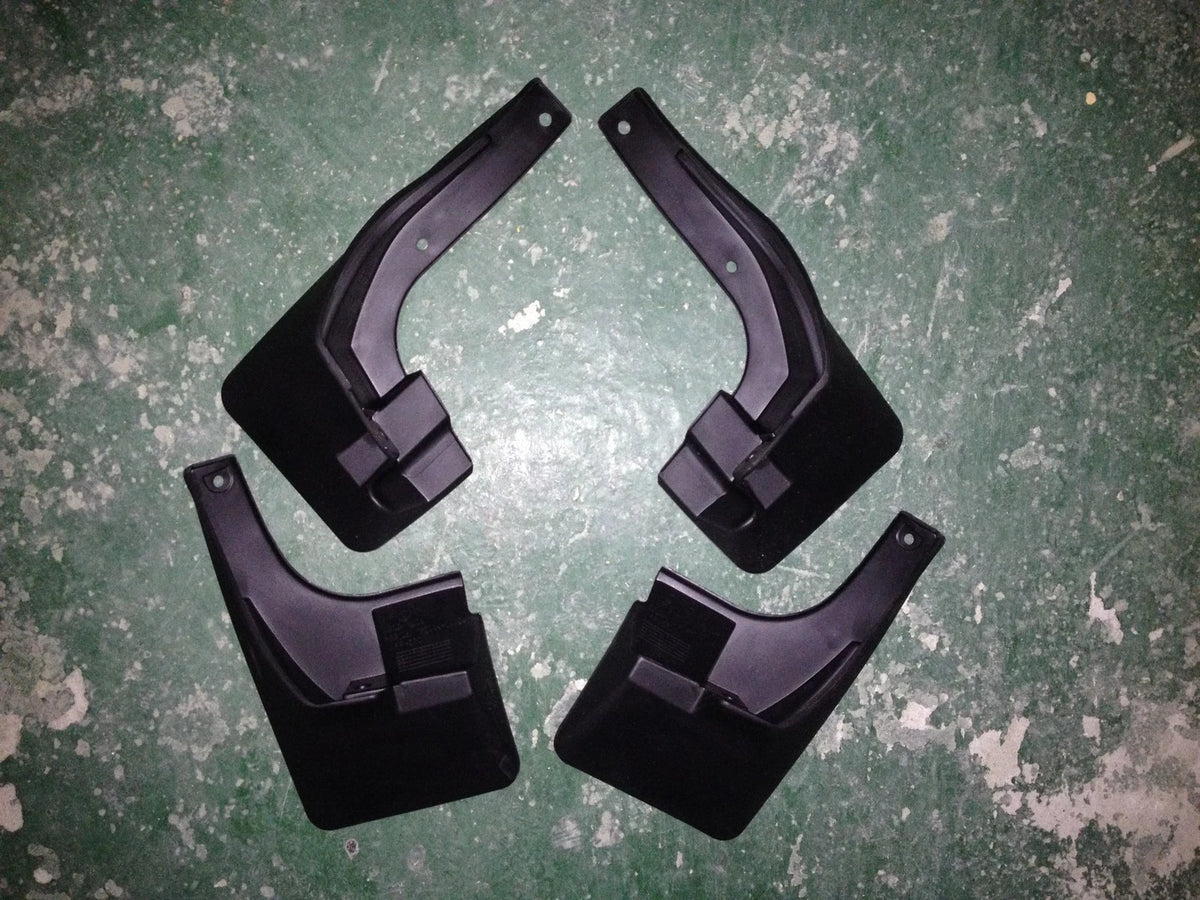 Mud Flaps for 2014-2015 Toyota Vios Black Splash Guards Fenders (2014-2015)