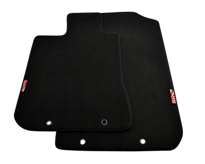 Floor Mats for Acura RSX 2002-2006 Black Tailored Carpets with Emblem