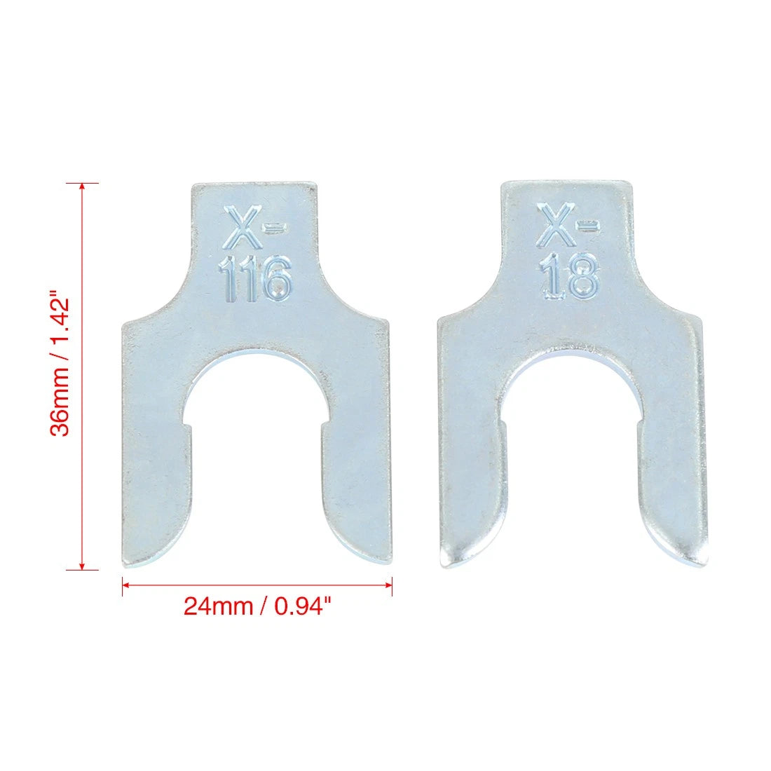 16 Pcs / Upper Control Arm Suspension Alignment Shim for Buick Pontiac