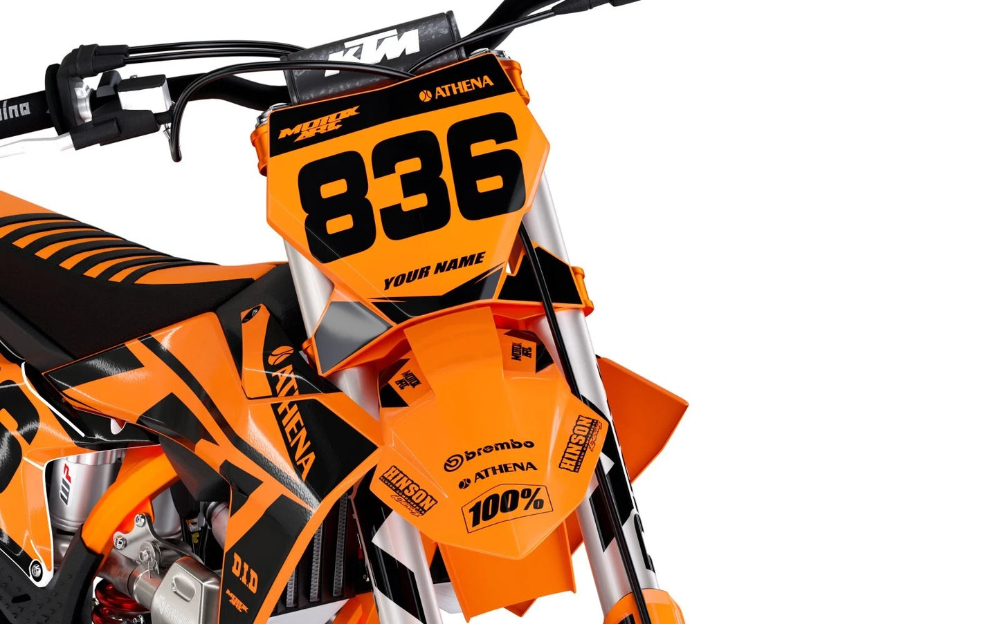 KTM 50 Custom Graphics Jinx Style Full Sticker Decals (1998-2001)