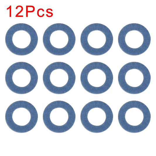 12 x M12 Blue Oil Drain Plug Gaskets for Toyota (1990-2023)