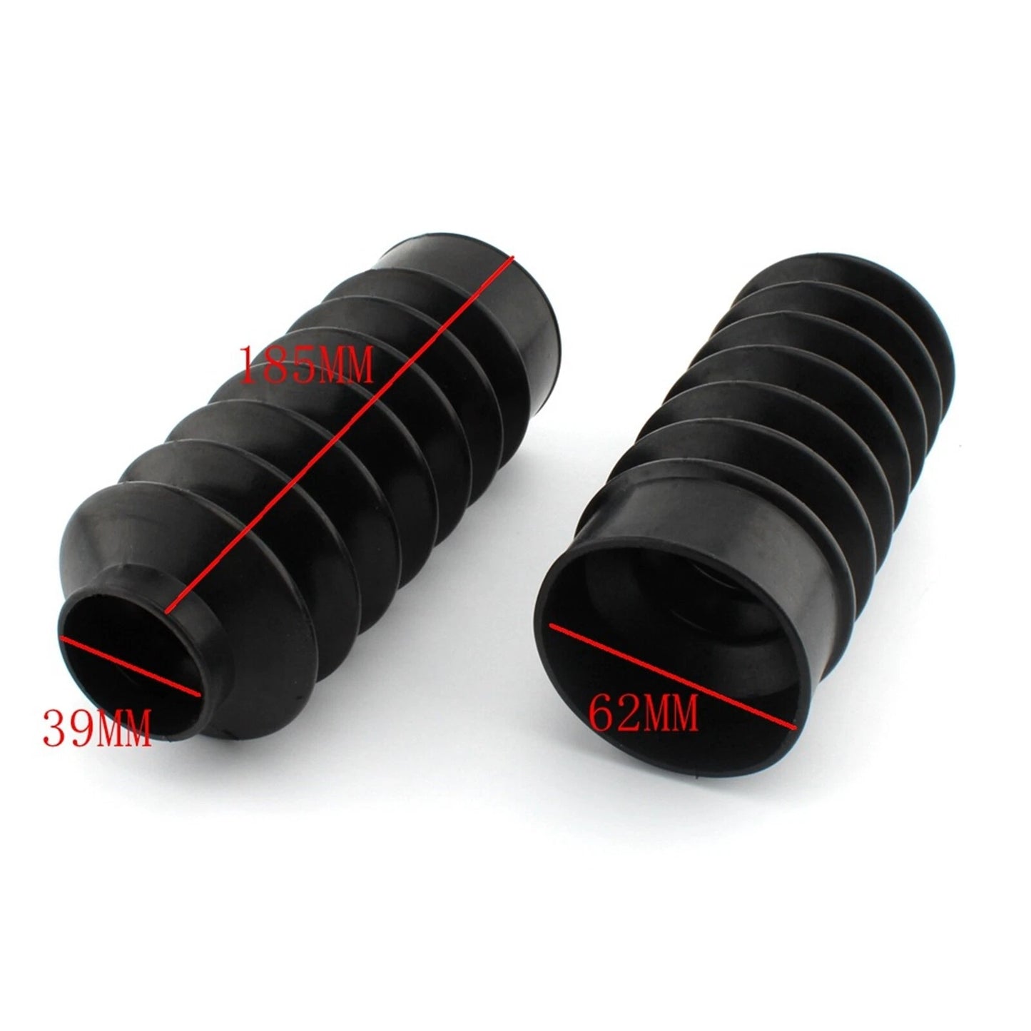 Front Rubber Gaiter Boots for Harley Sportster XL883 (2004-2023)