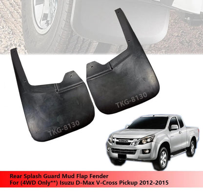 Rear Mud Flap for Isuzu D-Max 4WD (2012-2015)