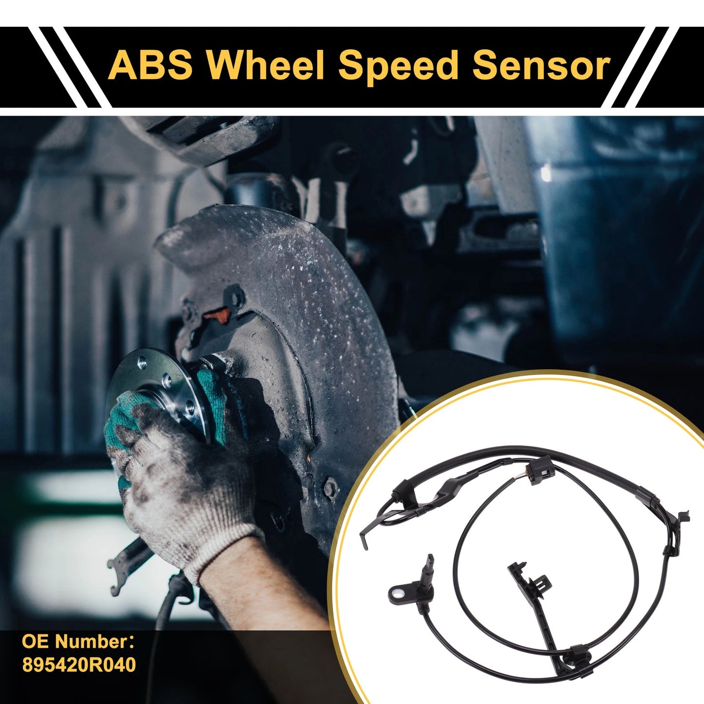 ABS Wheel Speed Sensor for Toyota Highlander 2012-2018 1 x Right Front