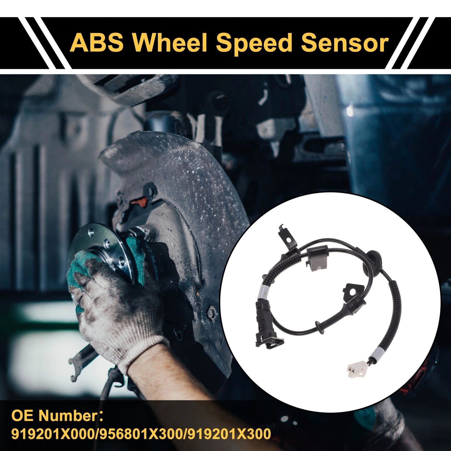 ABS Wheel Speed Sensor for Kia Forte (2013-2017) - 1 Pcs Front Left
