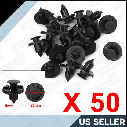 20 x Plastic Rivets Fasteners for Nissan Car Door Trim Fender