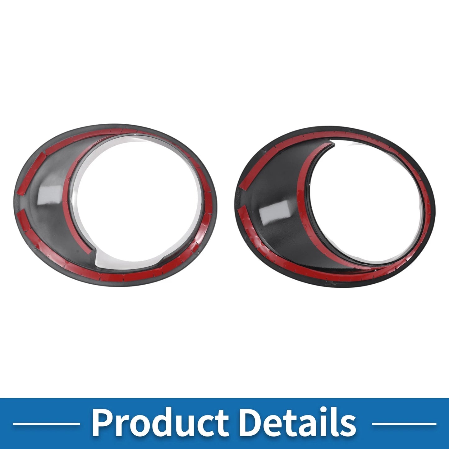 2 x Car Front Left & Right Headlight Trim Bezels for BMW X1 (2016-2022)