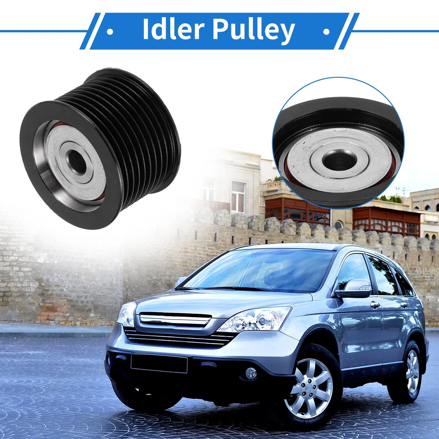 Drive Belt Idler Pulley for Lexus LX570 (2008-2011, 2013-2019) 1 Pc