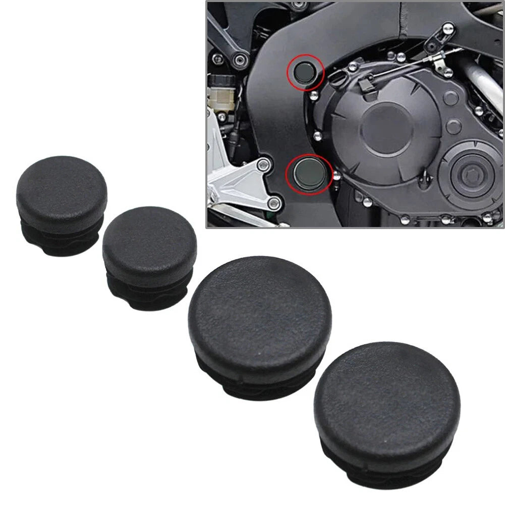 Frame Hole Cover Caps Plug Decorative Set 4 x For HONDA CBR1000RR 21-23