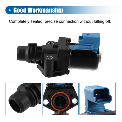 Radiator Water Valve for Ford Escape (2013) - Plastic Metal Black Blue