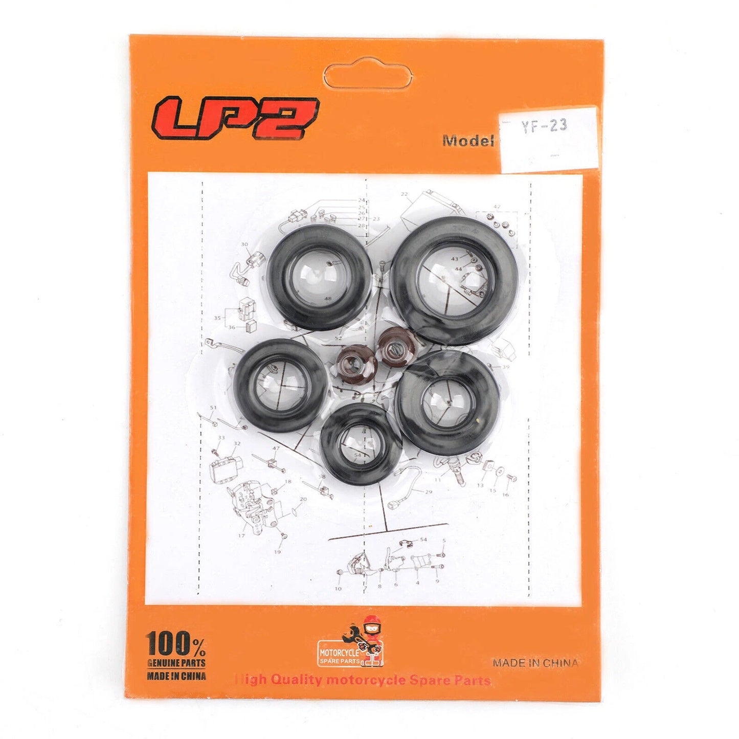 7 Piece Shaft Seal Set for Honda XL125S XL125 1979-1985