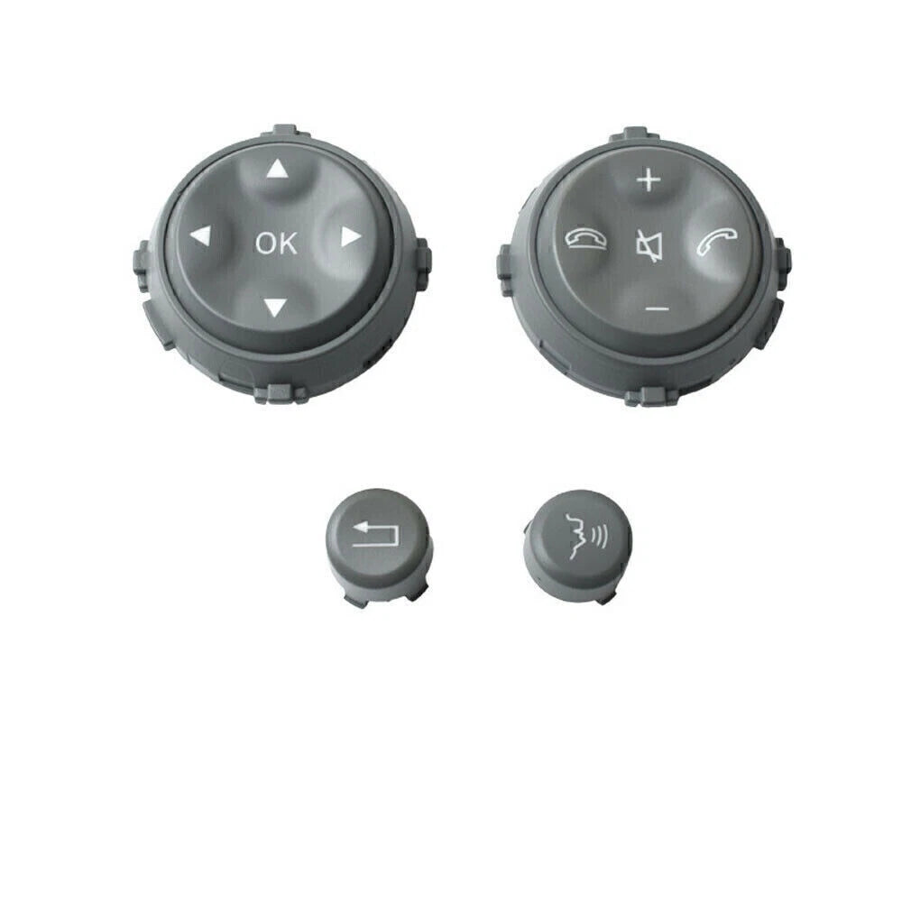 2 x Multi-function Steering Wheel Buttons for 2006-2009 BENZ W221 (2006-2009)