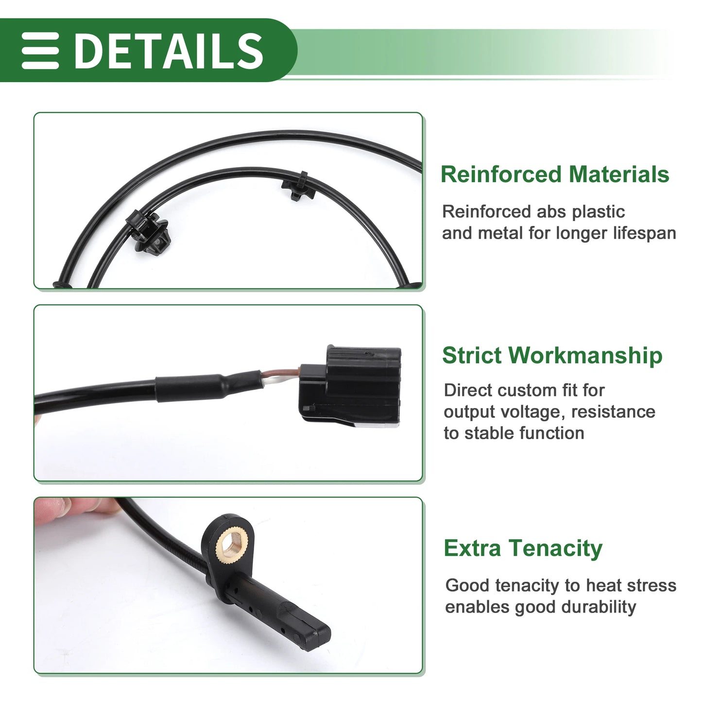 ABS Wheel Speed Sensor for Nissan Pathfinder Rear Left