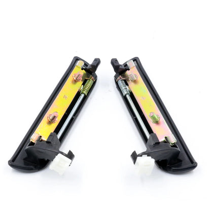 Black Outer Door Handle x2 for Mazda B2000 B2200 2600 Bravo 1985-2006