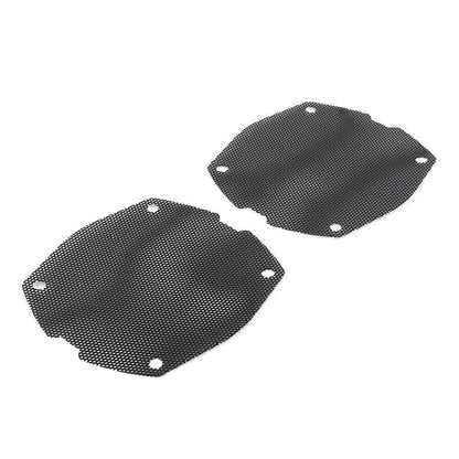 Black Thin Mesh Speaker Grilles for Harley FLH FLHX (1998-2013)