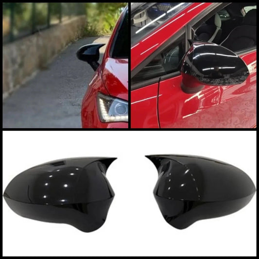 2 Piece Side View Mirror Covers for Seat Ibiza Cupra (2009-2017)