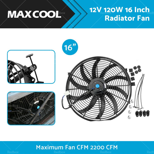 16" Electric Radiator Cooling Fan for Universal Cars