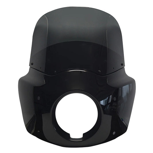 11" Grey Windshield w/ 62mm Clamps for Harley Dyna Super Glide FXD (2006-2010)