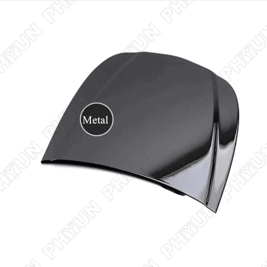 Black Mini Car Hood Metal Display Model for Vinyl Wrapping 26x30cm