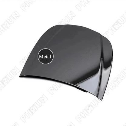 Black Mini Car Hood Metal Display Model for Vinyl Wrapping 26x30cm